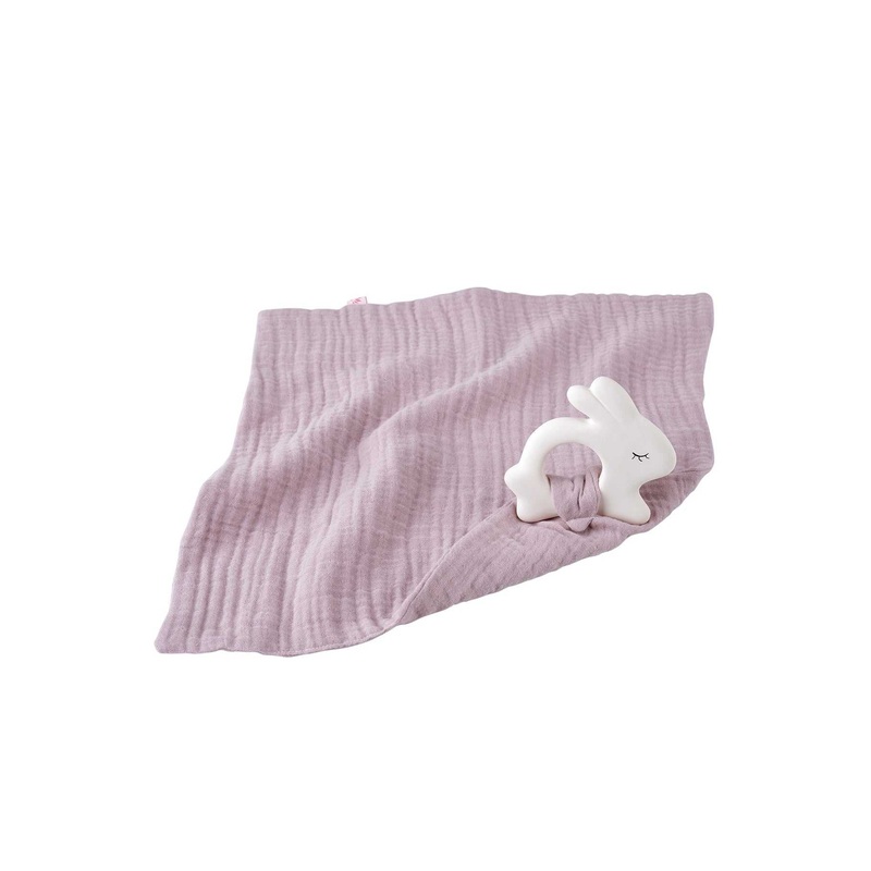 Beiring Hase mit Schmusetuch Rose