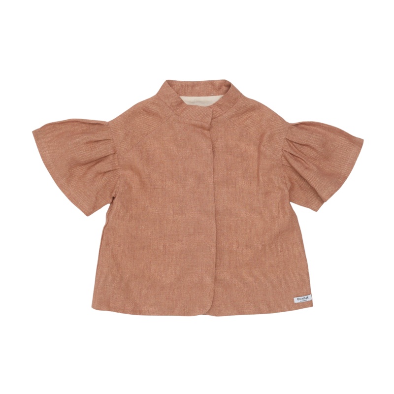 Rosalie Jacket | Rust Metallic