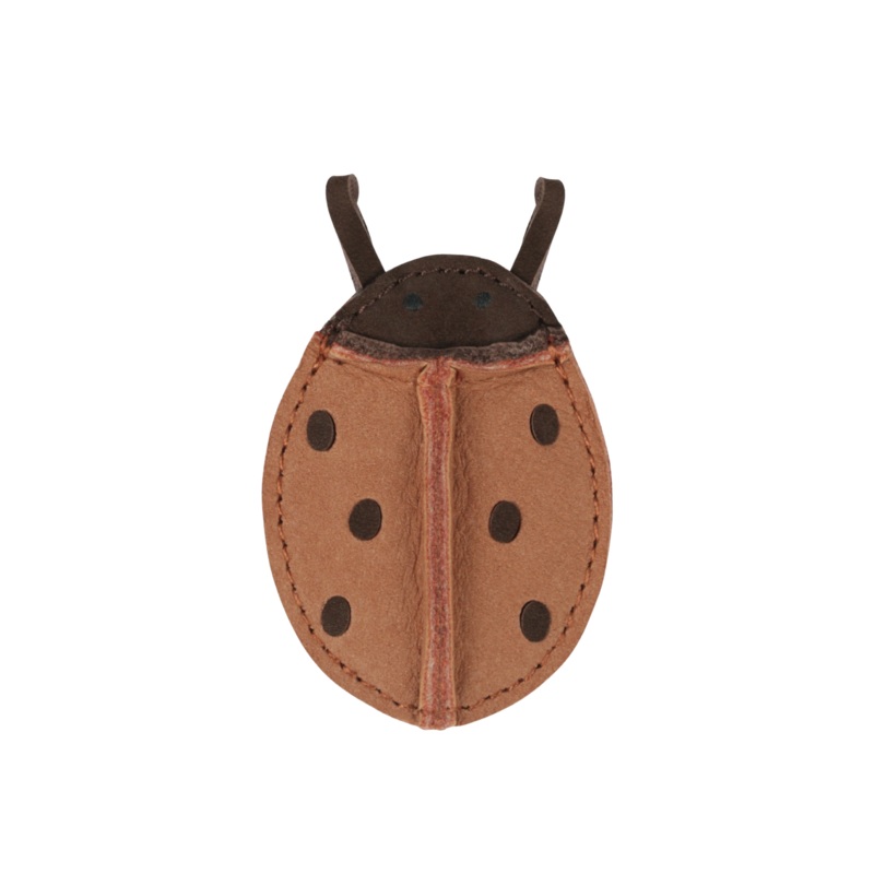 Zaza Sky Hair Tie | Lady Bird | Walnut Nubuck