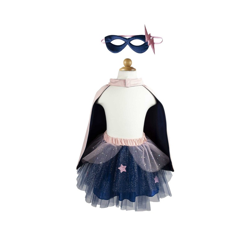 Super-Duper Tutu & Cape & Maske 4-6 Jahre