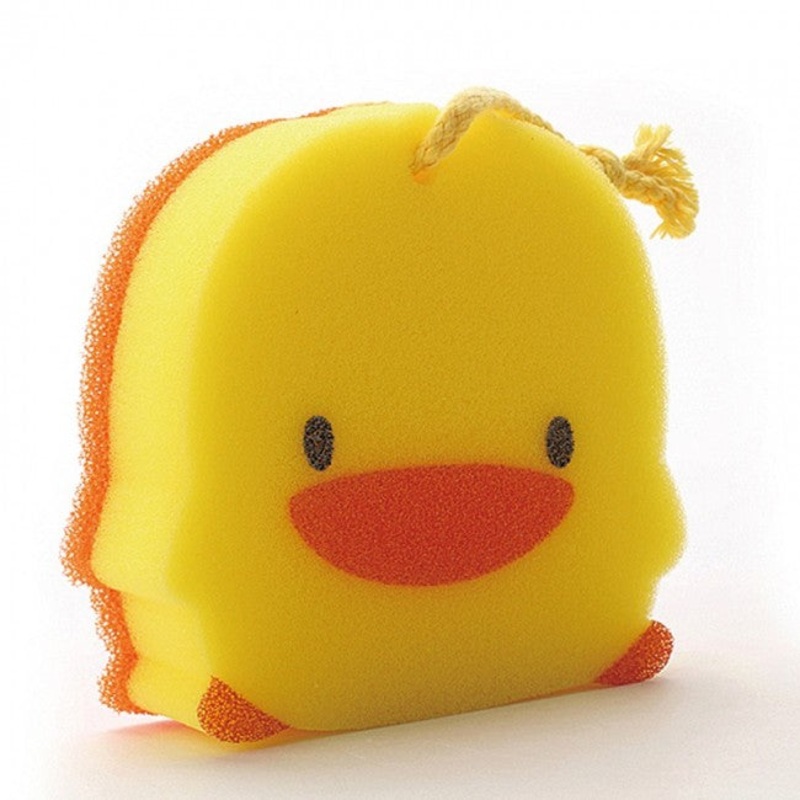 Piyo Piyo Double-Layer Bath Sponge