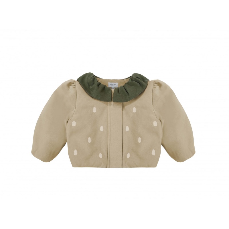 Julie Jacket | Lemon | Vintage Khaki