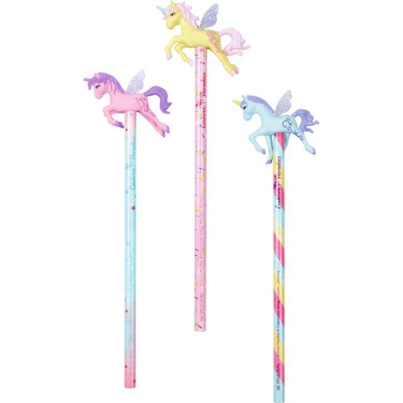 Bleistift mit Topper Einhorn-Paradies