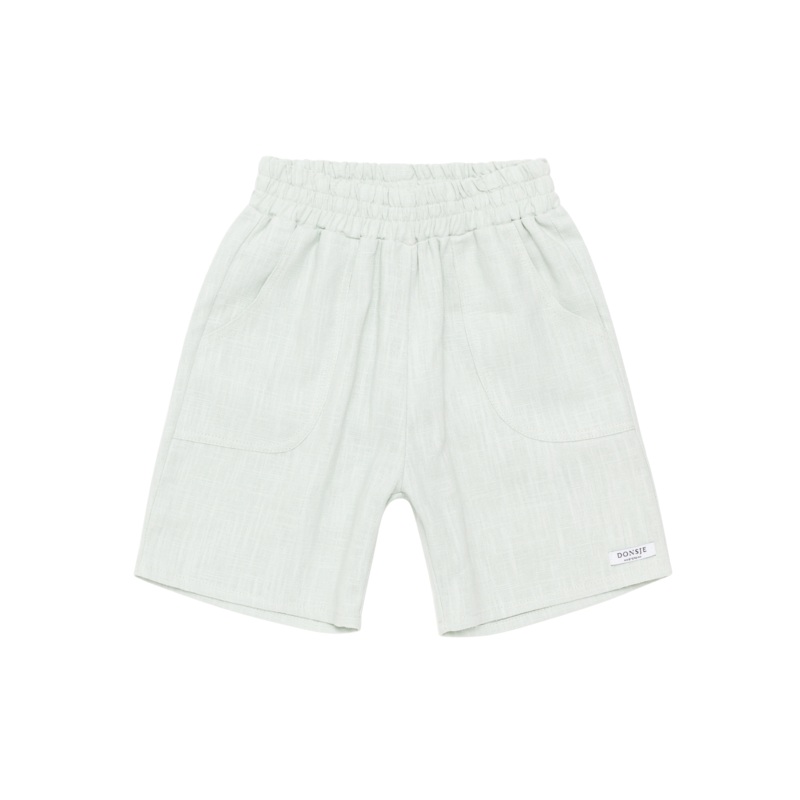 Loanni Linen Shorts | Mint Green