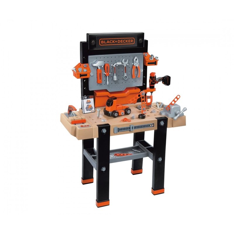 Smoby 360730 Black+Decker Bricolo Ultimate Workbench