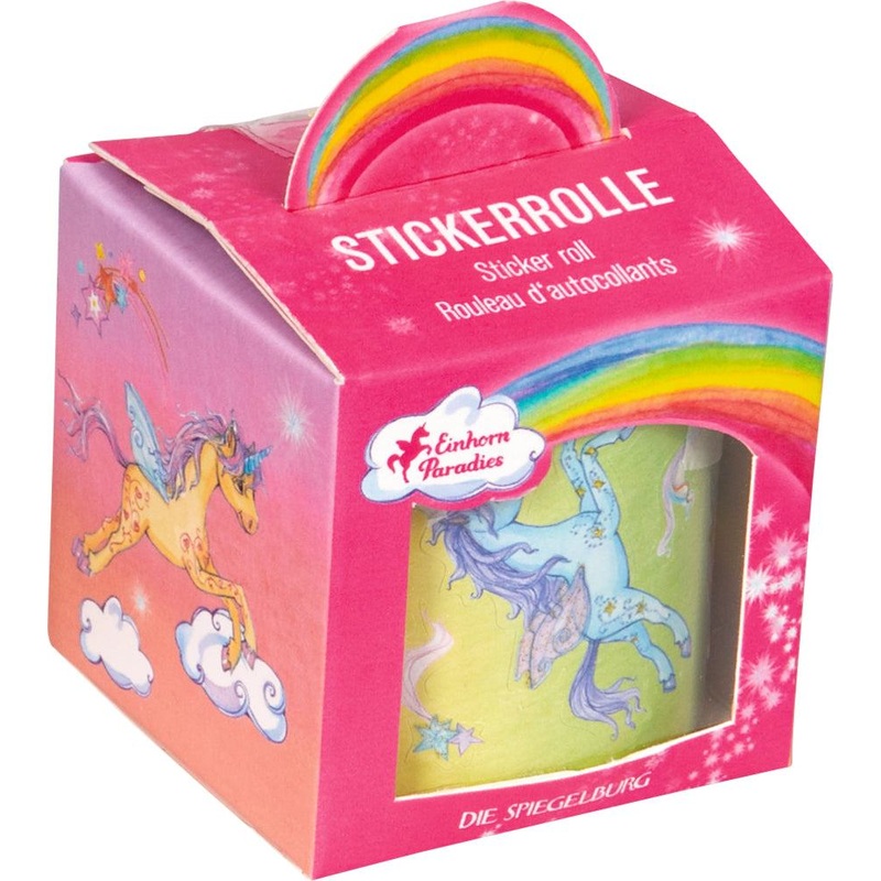 Stickerrolle – Einhorn-Paradies