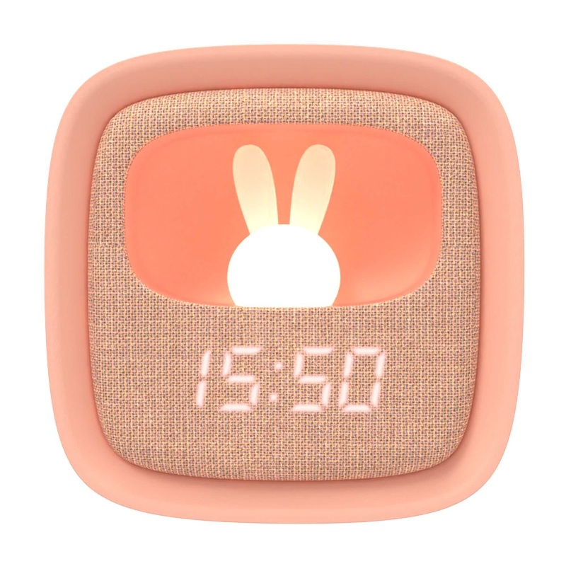 Wecker mit Nachtlicht – Pink