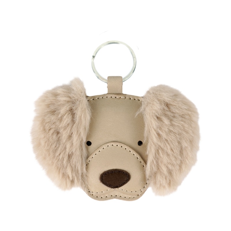 Wookie Chain | Golden Retriever | Ivory Classic Leather