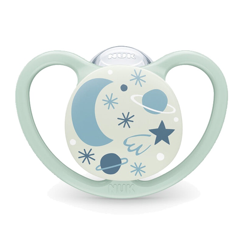 NUK Space Night Silicone Soother Pacifier 1pc/box (18-36mth)
