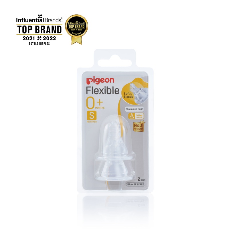 Pigeon Flexible Nipple (2 pcs/Blister Pack)