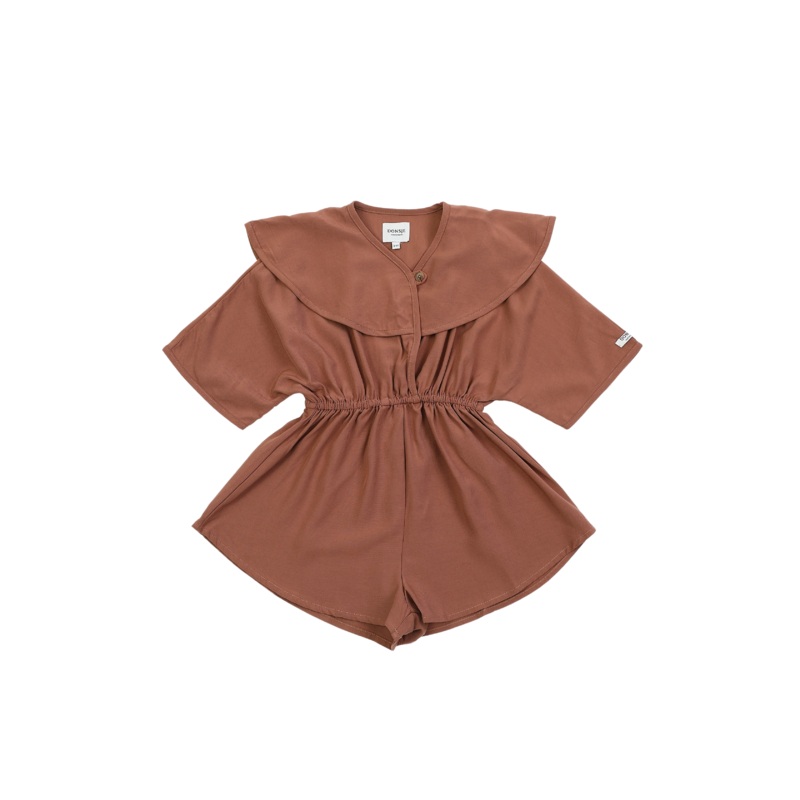 Silia Playsuit | Rust