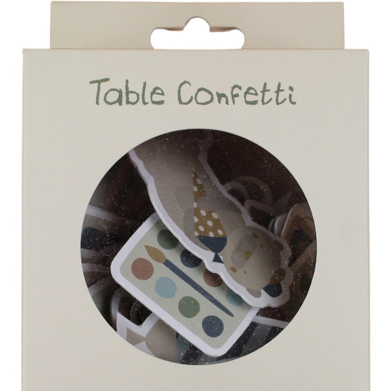 Table Confetti Einschulung Nature Kids