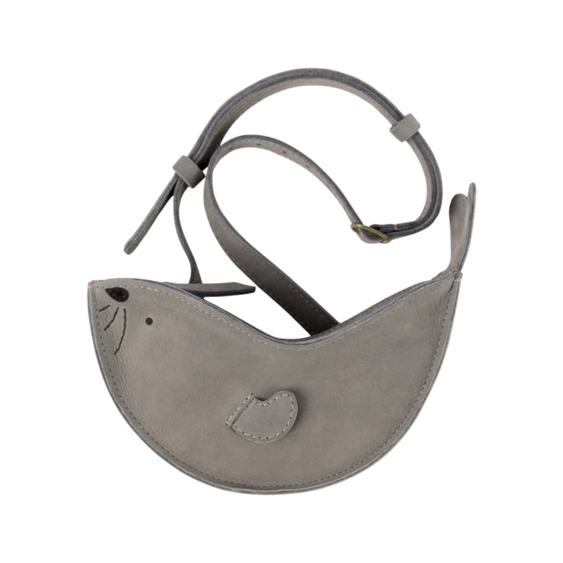 Bello Bum Bag | Seal | Grey Nubuck