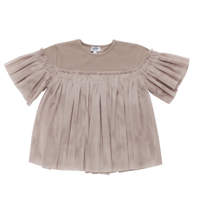 Leanze Top | Grey Violet