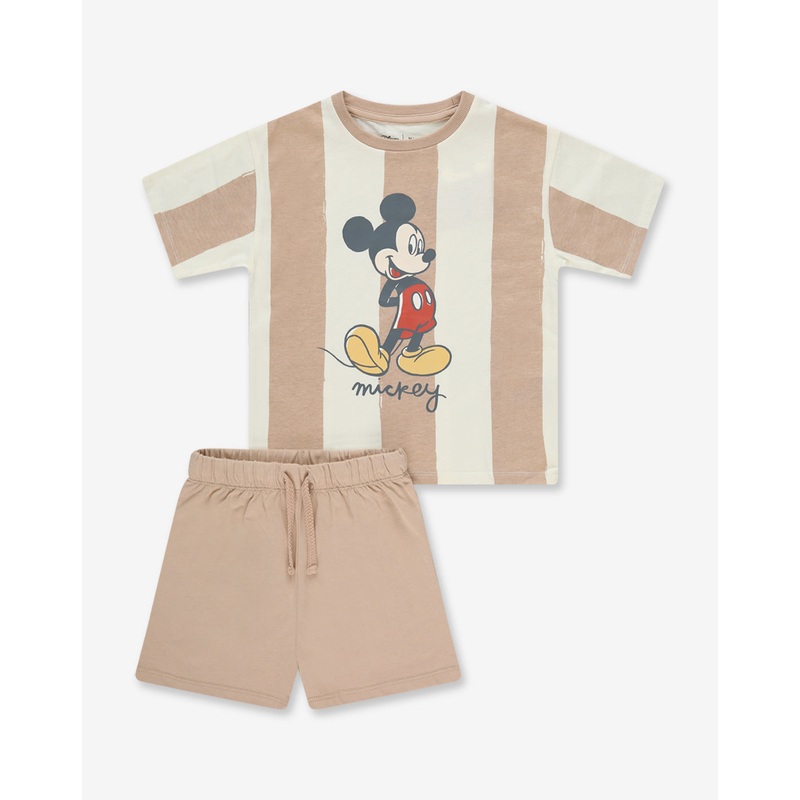 Boys Disney Shirt & Short Pants Set PJ3