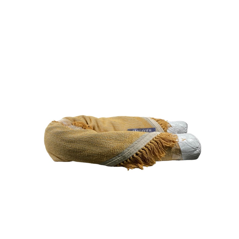 Safavieh Easy Care Round Area Rug 6 X 6, Yellow Ivory