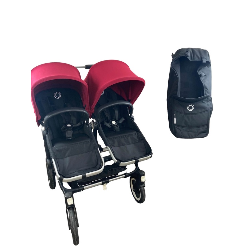 Bugaboo Donkey2 Duo Stroller, 2019, Black