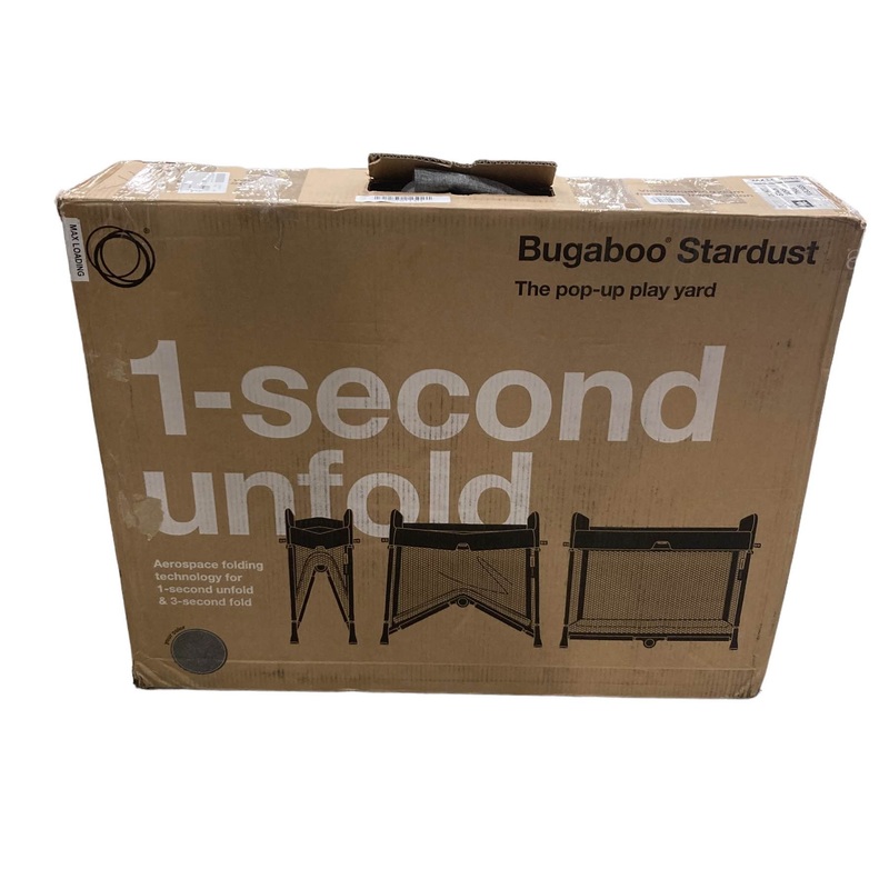 Bugaboo Stardust Playard, Grey Melange