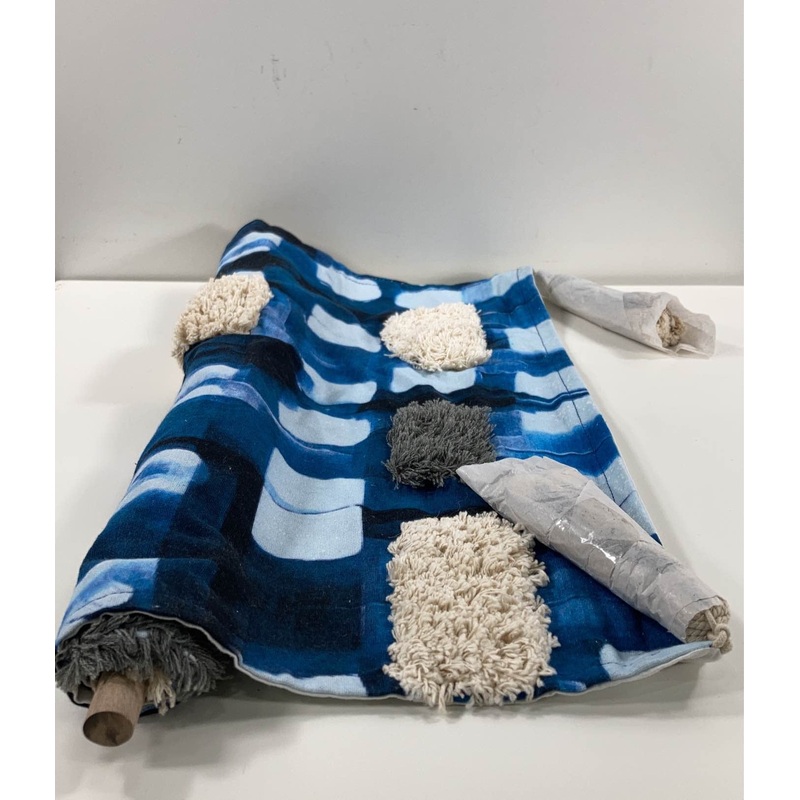 Crane Baby Handcrafted Cotton Wall Hanging, Caspian