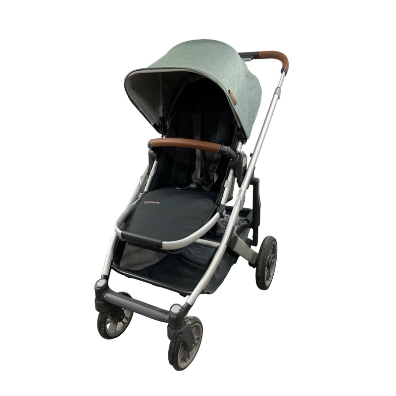 UPPAbaby CRUZ V2 Stroller, Emmett (Green Melange), 2019