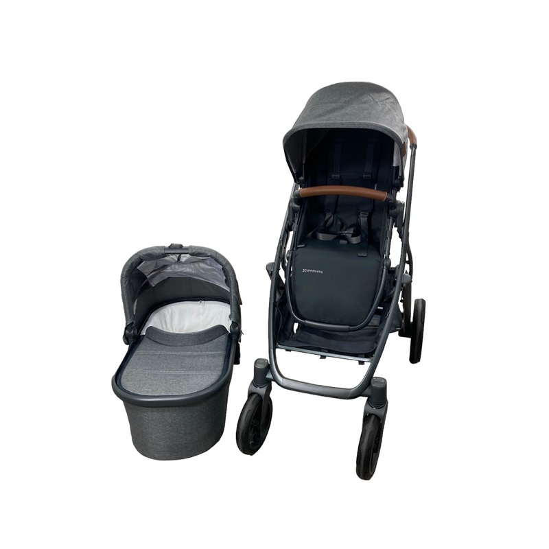 UPPAbaby VISTA V2 Stroller, 2022, Greyson (Charcoal Melange)