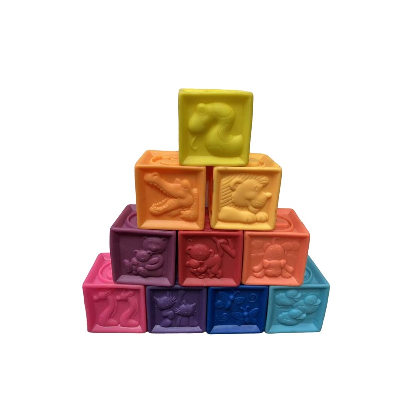 B. toys One Two Squeeze Blocks