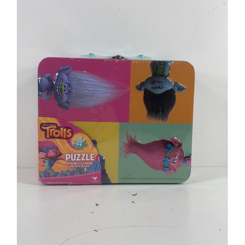 Cardinal 24 Piece Puzzle, Dreamworks Trolls