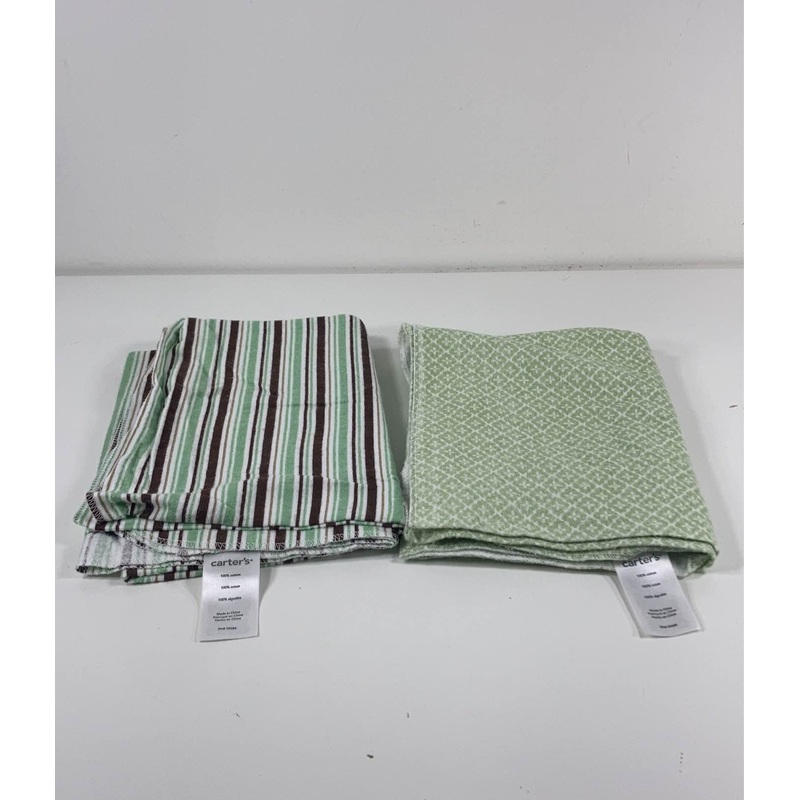Carters Receiving Blankets, 2 Pack