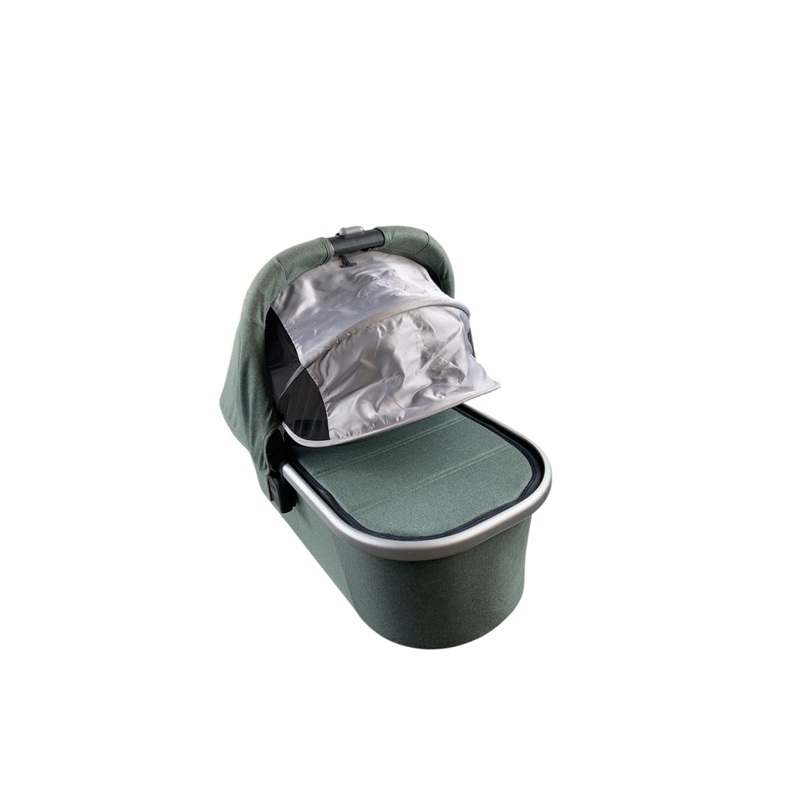 UPPAbaby V2 Bassinet, Emmett (Green Melange)