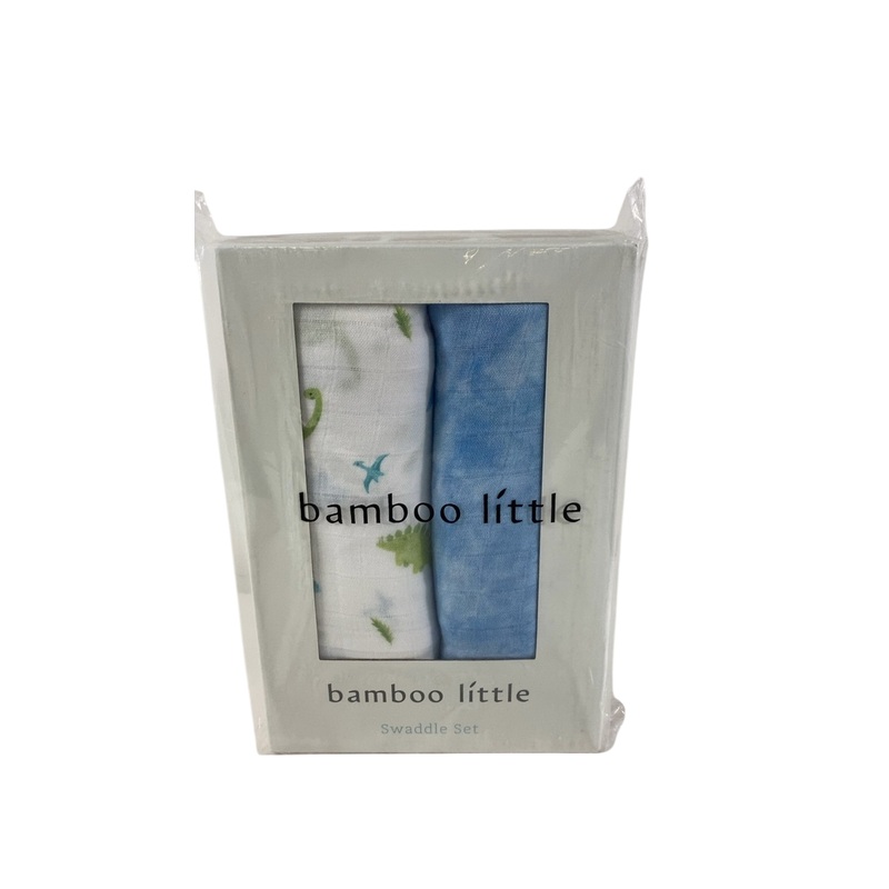Bamboo Little Swaddle, 2 Pack, Dinosaur
