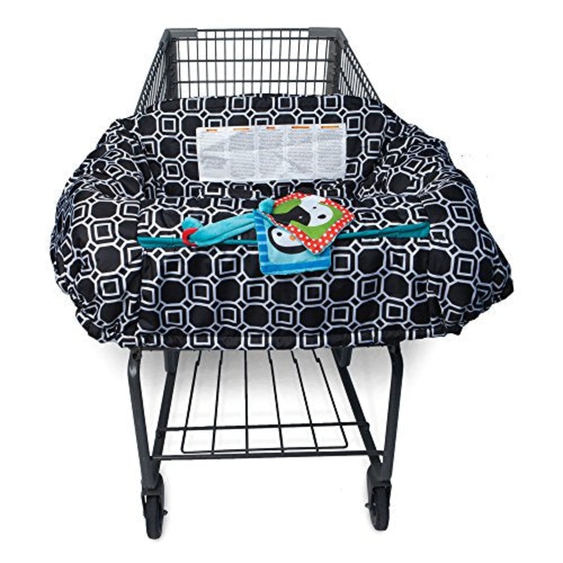Boppy City Squares Grocery Cart Cover