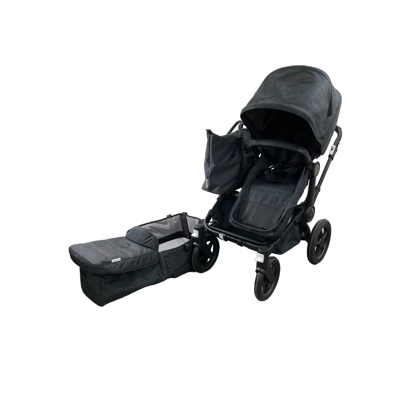 Bugaboo Donkey 5 Stroller, 2021, Grey Melange