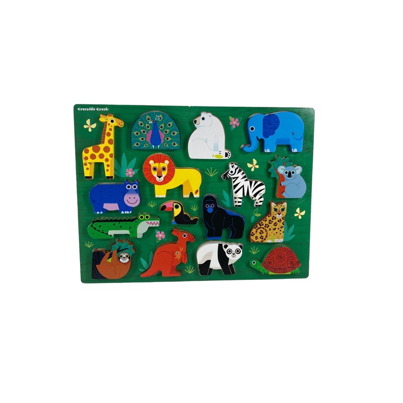 Crocodile Creek Wooden Puzzle