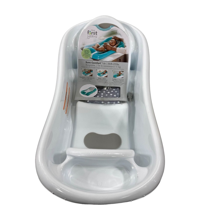 TOMY Sure Comfort Deluxe Newborn To Toddler Tub