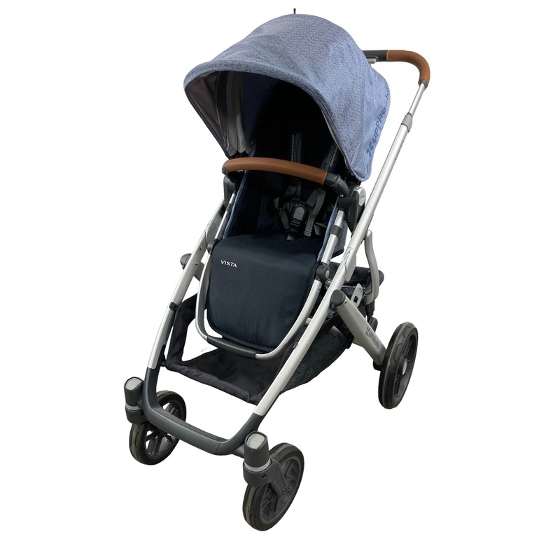 UPPAbaby VISTA Stroller, Gregory (Blue Melange), 2017