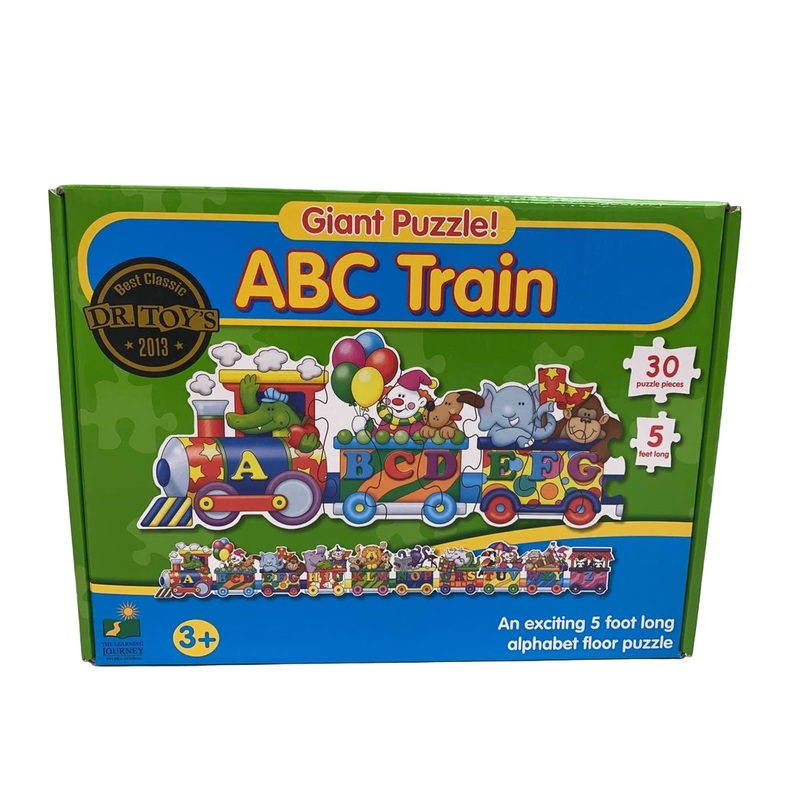 The Learning Journey Giant Puzzle, ABC Train