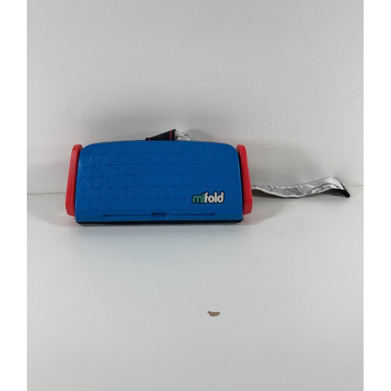 MiFold Comfort Grab-and-Go Foldable Booster, Ocean Blue