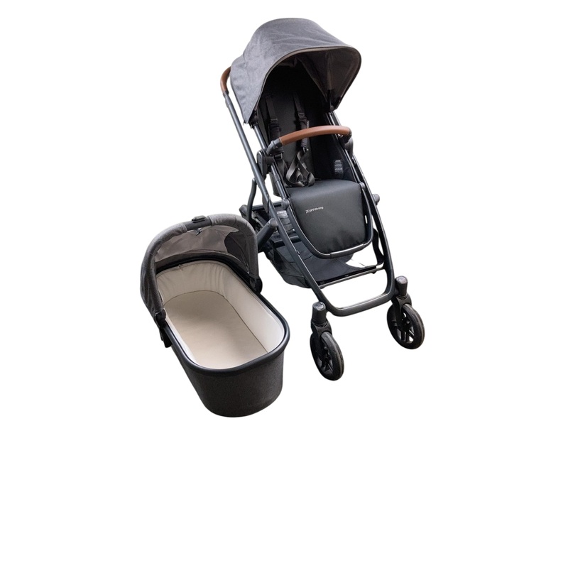 UPPAbaby VISTA V2 Stroller, 2023, Greyson (Charcoal Melange)