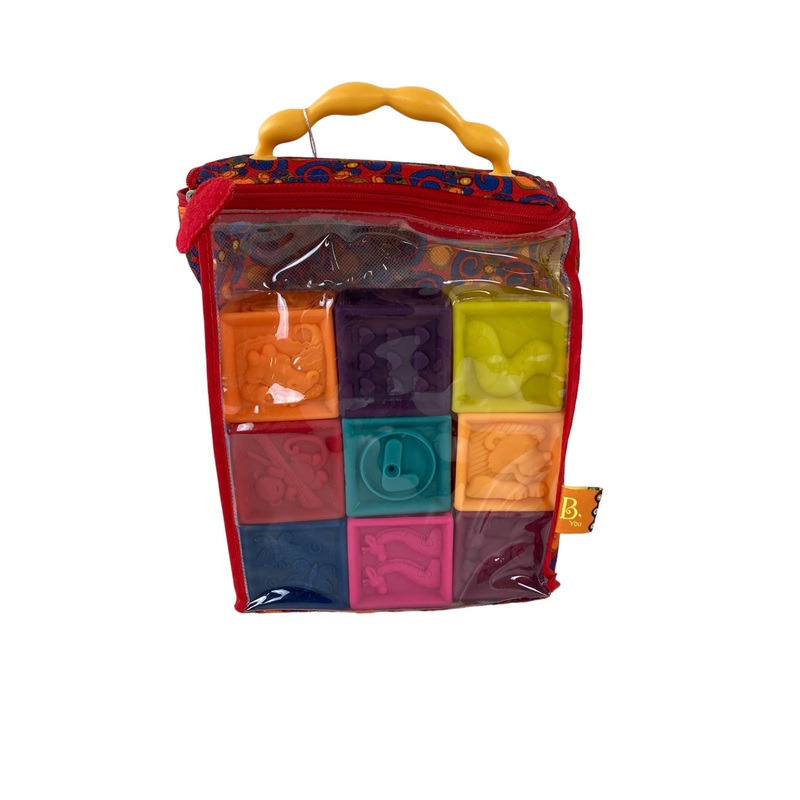 B. toys One Two Squeeze Blocks