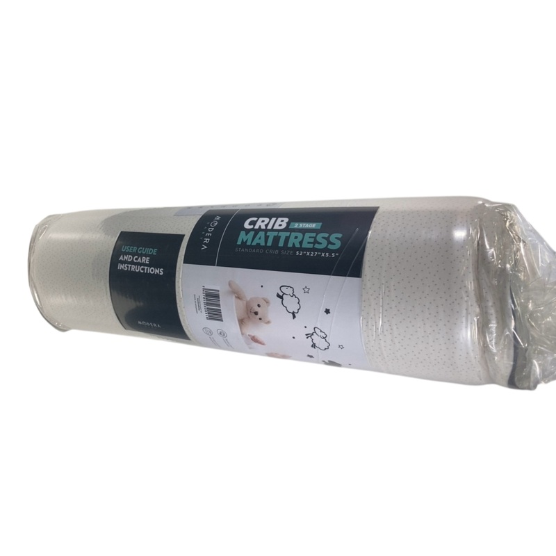 Modera Baby 2 Stage Crib Mattress, Stone White