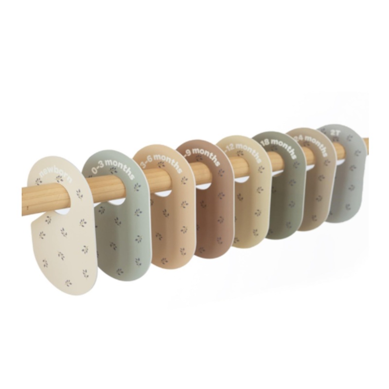 3 Sprouts Closet Dividers (Newborn to 24 Months), Blueberry