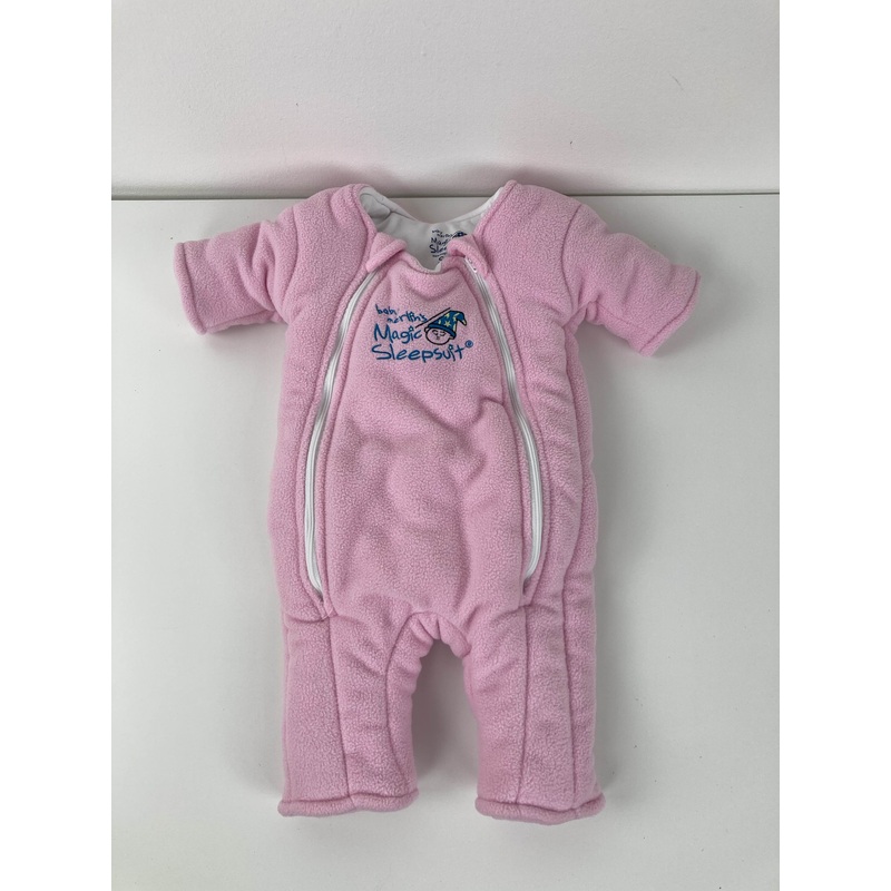 Baby Merlin’s Magic Sleepsuit, Pink, Small 3-6 Months, Cotton