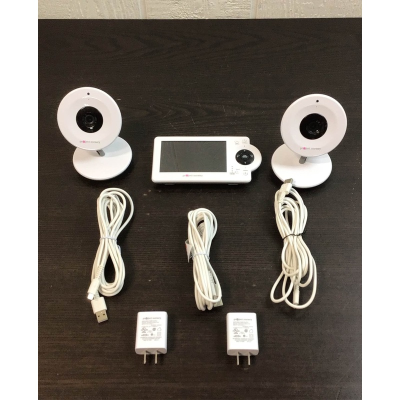 Project Nursery 4.3 Baby Monitor System with 2 Cameras