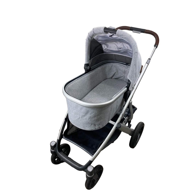UPPAbaby VISTA V2 Stroller, Bassinet and Frame Only, 2020, Stella (Grey Brushed Melange)