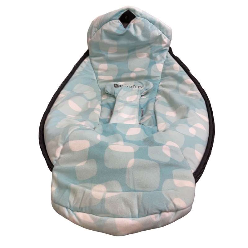 4moms BounceRoo Seat Fabric, Turquoise Squares Plush