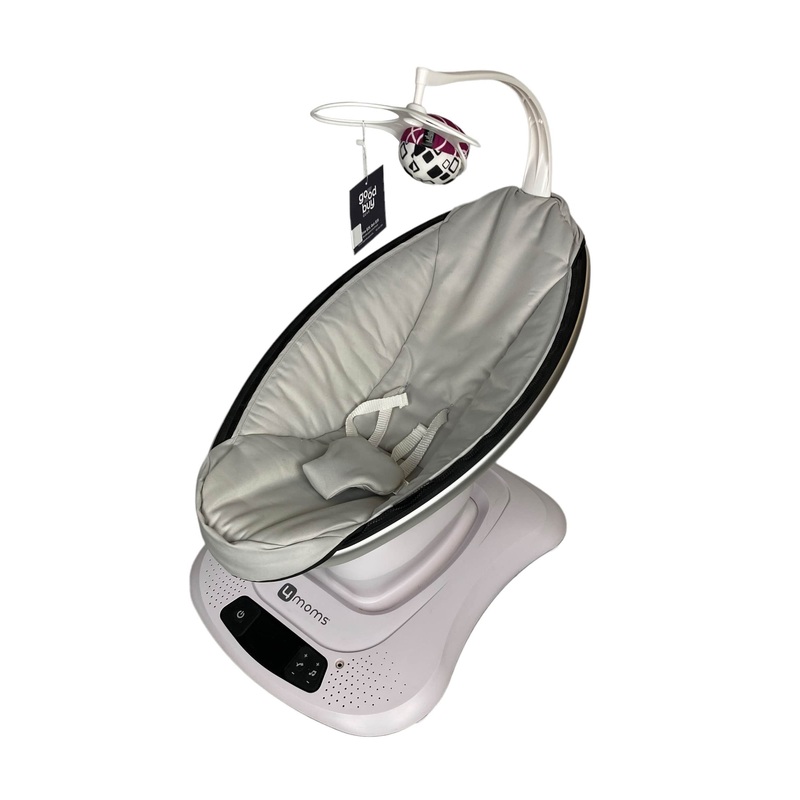 4moms MamaRoo 4 Multi-Motion Baby Swing, Grey Classic