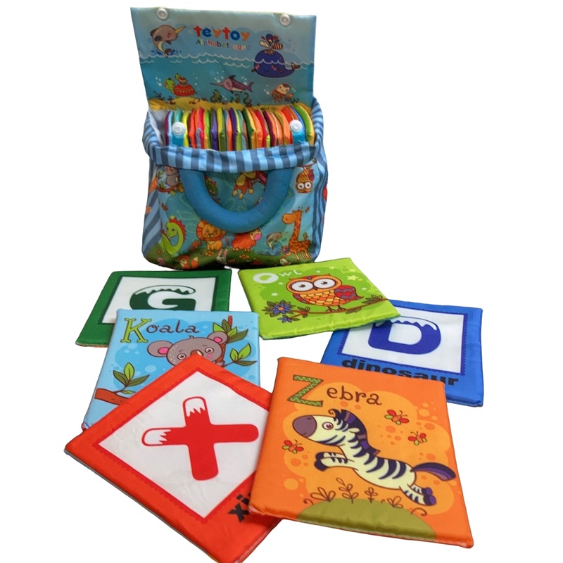 Teytoy Soft Alphabet Cards, Zoo