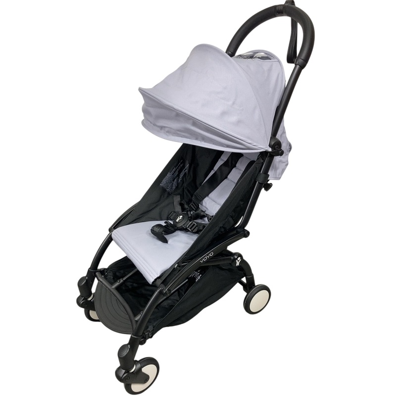 Babyzen YOYO2 Complete Stroller, Black with Stone, 2024