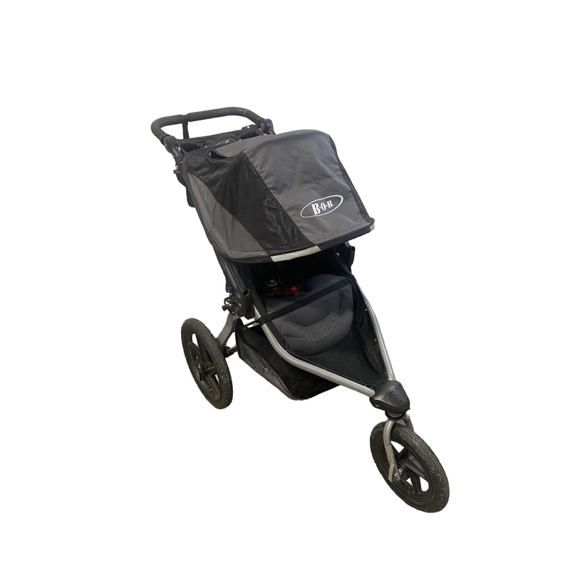 BOB Revolution Flex Single Jogging Stroller, 2016, Graphite Black