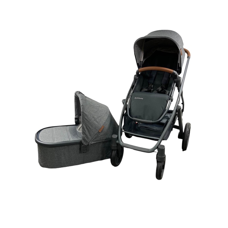 UPPAbaby VISTA V2 Stroller, 2021, Greyson (Charcoal Melange)